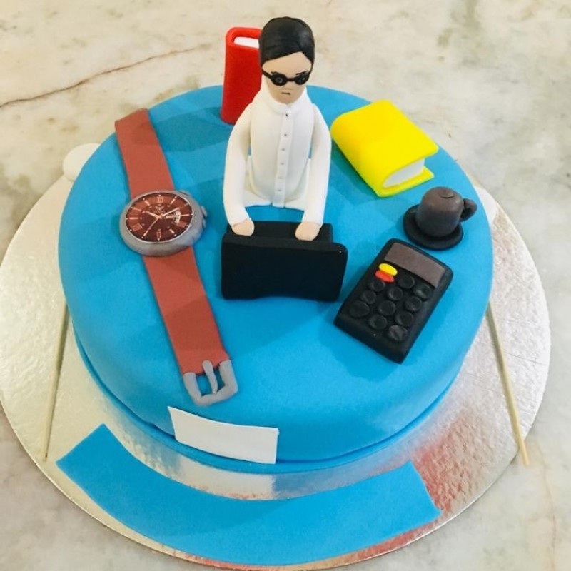 Accountant Guy Birthday Cake 3 Accountant Guy Birthday Cake