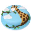 Giraffe In Clouds Fondant Cake 800X800 1