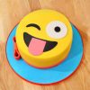Naughty Wink Emoji Fondant Cake 800X800 1