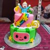 Cocomelon Cake 2 Tier