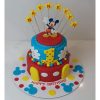 Mickey Mouse Fondant Theme Cake 800X800H