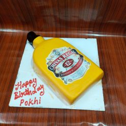 Chivas Regal Designer Cream Cake