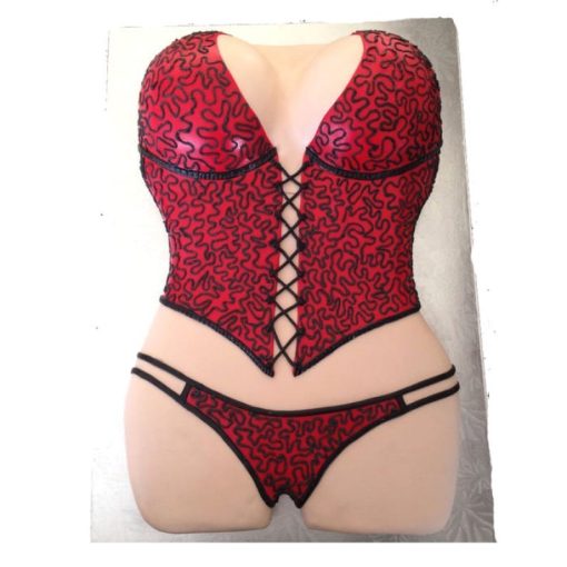 Woman Torso Cake